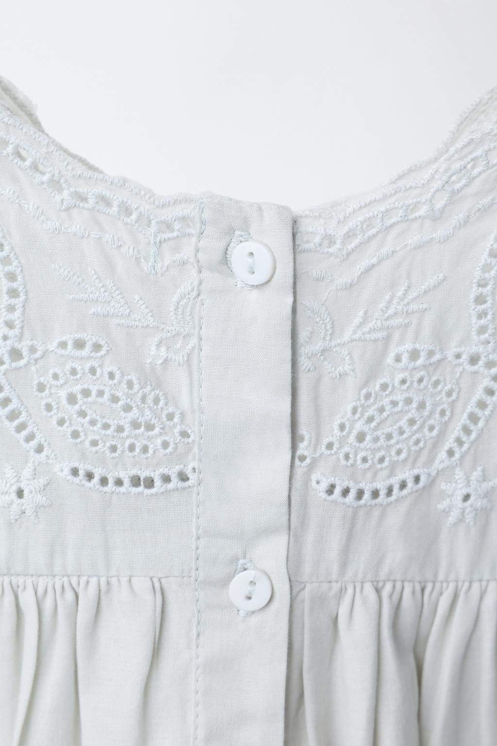 ПЛАТЬЕ ИЗ АЖУРНОЙ ВЫШИВКИ И ТРУСИКИ