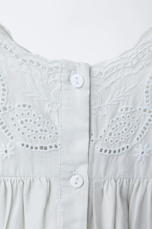 Платье из ажурной вышивки и трусики- Заказать в России