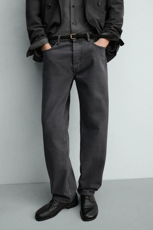 Джинсы прямого кроя лимитированная серия- Заказать в России