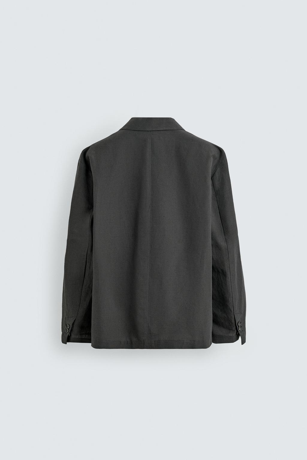 ДВУБОРТНЫЙ БЛЕЙЗЕР ИЗ ЛЬНА И ХЛОПКА лимитированная серия