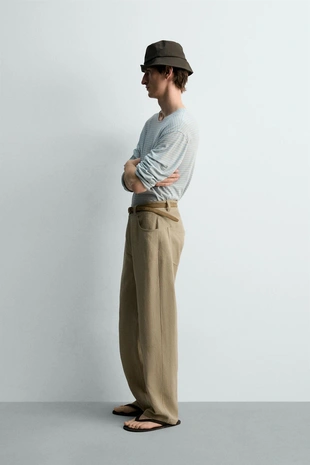 Жаккардовая футболка в полоску лимитированная серия