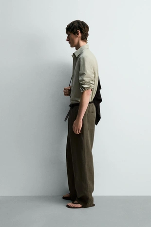 Рубашка классического кроя из поплина — лимитированная серия