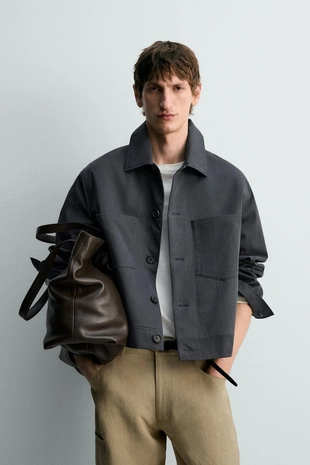 Куртка свободного кроя лимитированная серия- Заказать в России