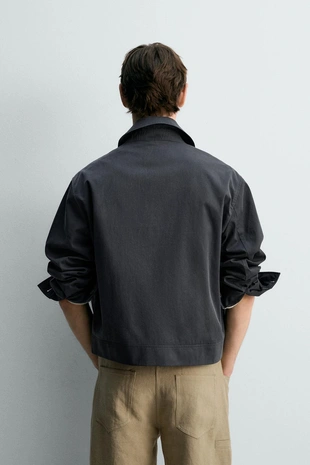 Куртка свободного кроя лимитированная серия- Заказать в России