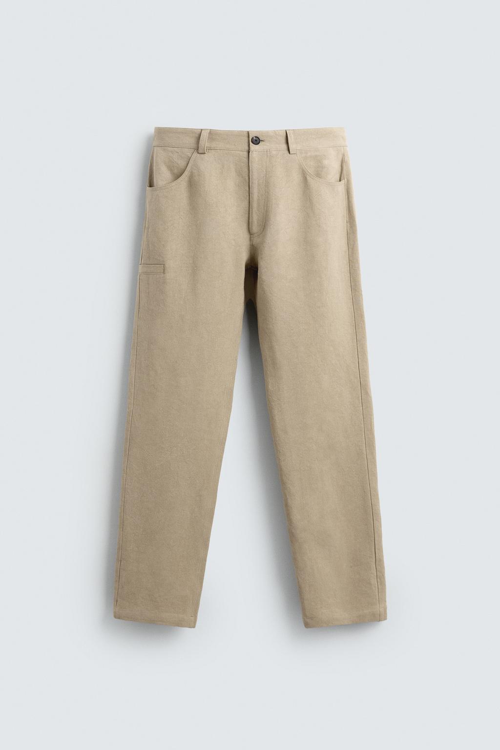 БРЮКИ баллон ИЗ 100% ЛЬНА - лимитированная серия