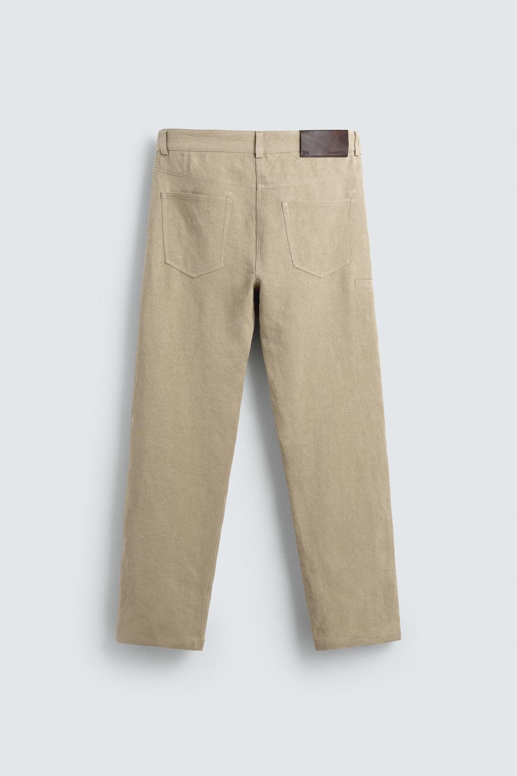 БРЮКИ баллон ИЗ 100% ЛЬНА - лимитированная серия