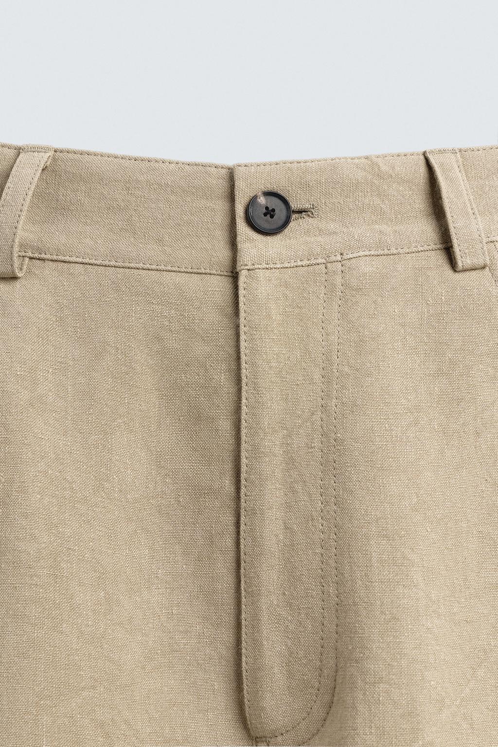 БРЮКИ баллон ИЗ 100% ЛЬНА - лимитированная серия