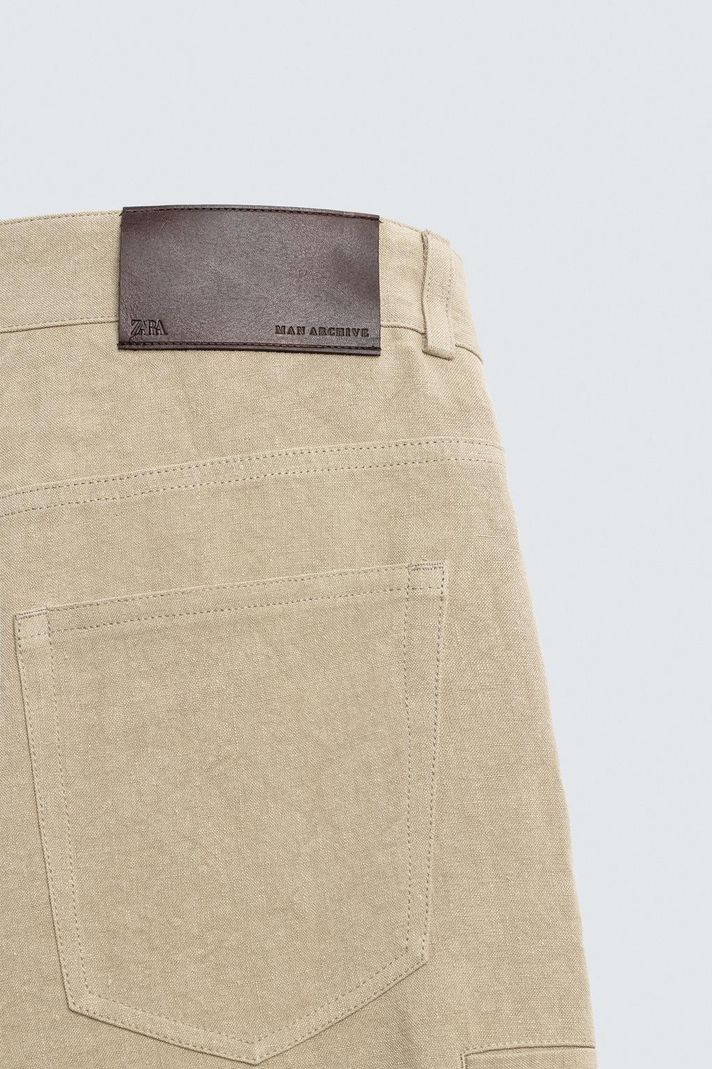 БРЮКИ баллон ИЗ 100% ЛЬНА - лимитированная серия