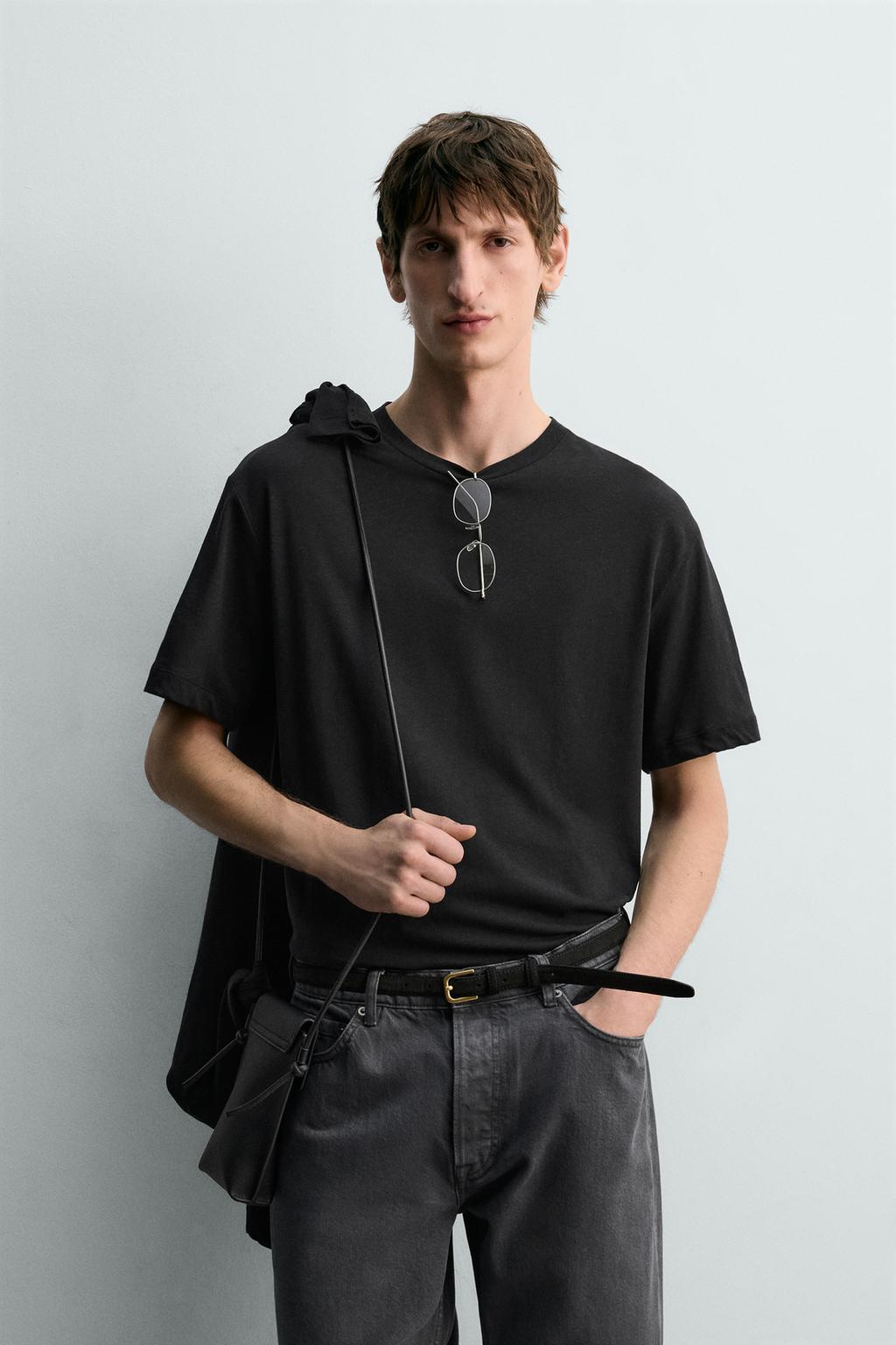 ФУТБОЛКА  ИЗ ХЛОПКА И ЛЬНА