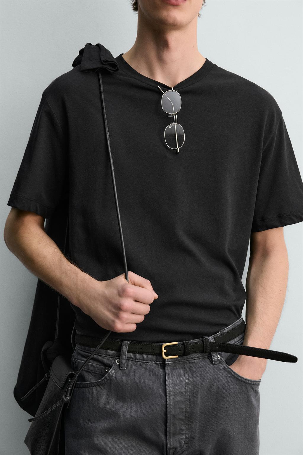 ФУТБОЛКА  ИЗ ХЛОПКА И ЛЬНА