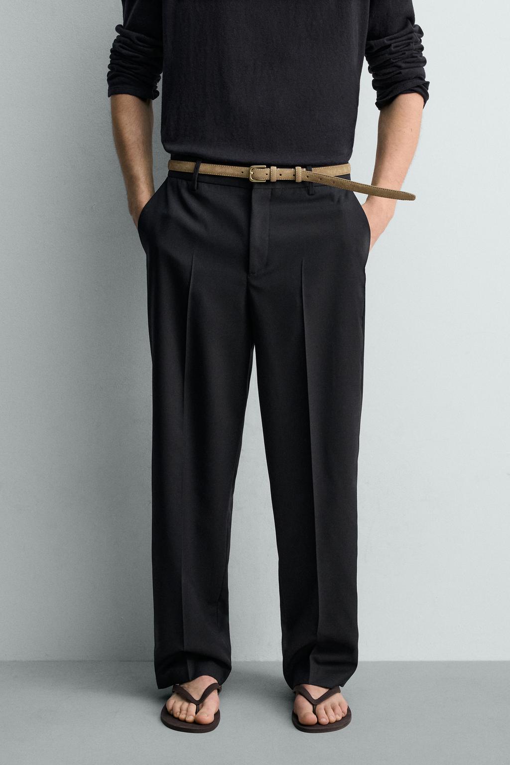 БРЮКИ прямого кроя ИЗ 100% ШЕРСТИ — лимитированная серия