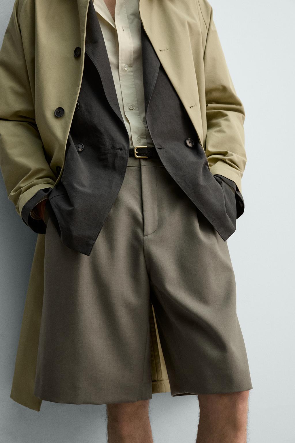 ШОРТЫ ИЗ 100% ШЕРСТИ С ЗАЩИПАМИ — лимитированная серия