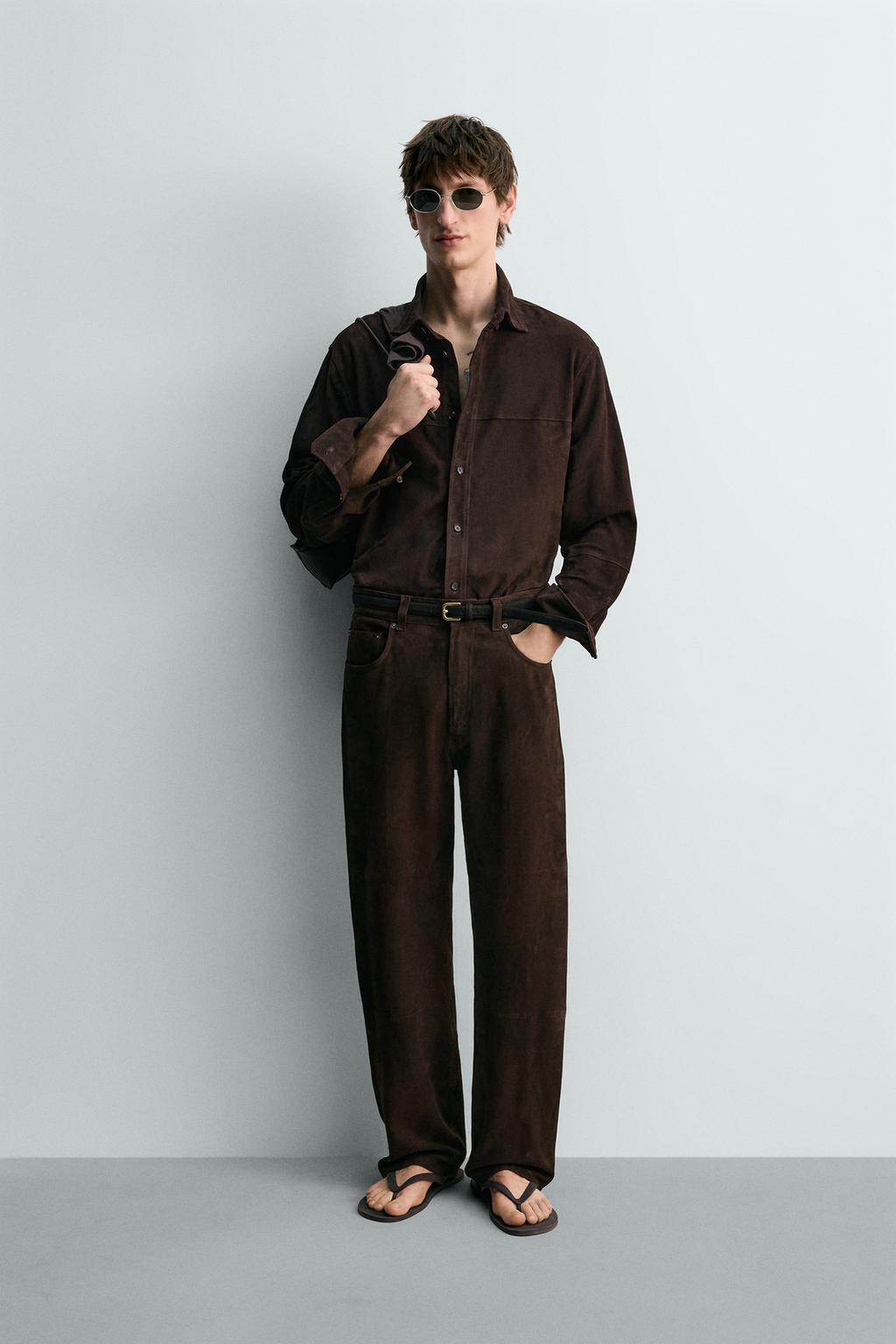 РУБАШКА ИЗ ЗАМШИ — лимитированная серия