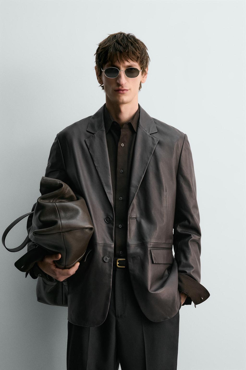 КОЖАНЫЙ БЛЕЙЗЕР - лимитированная серия