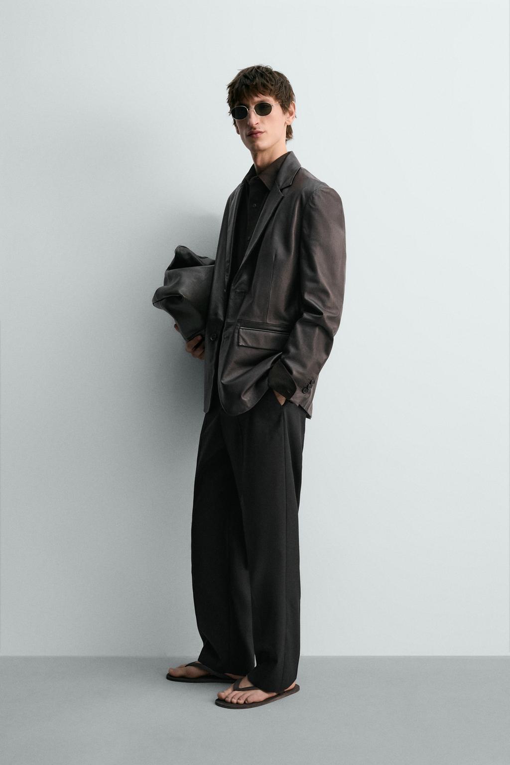 КОЖАНЫЙ БЛЕЙЗЕР - лимитированная серия