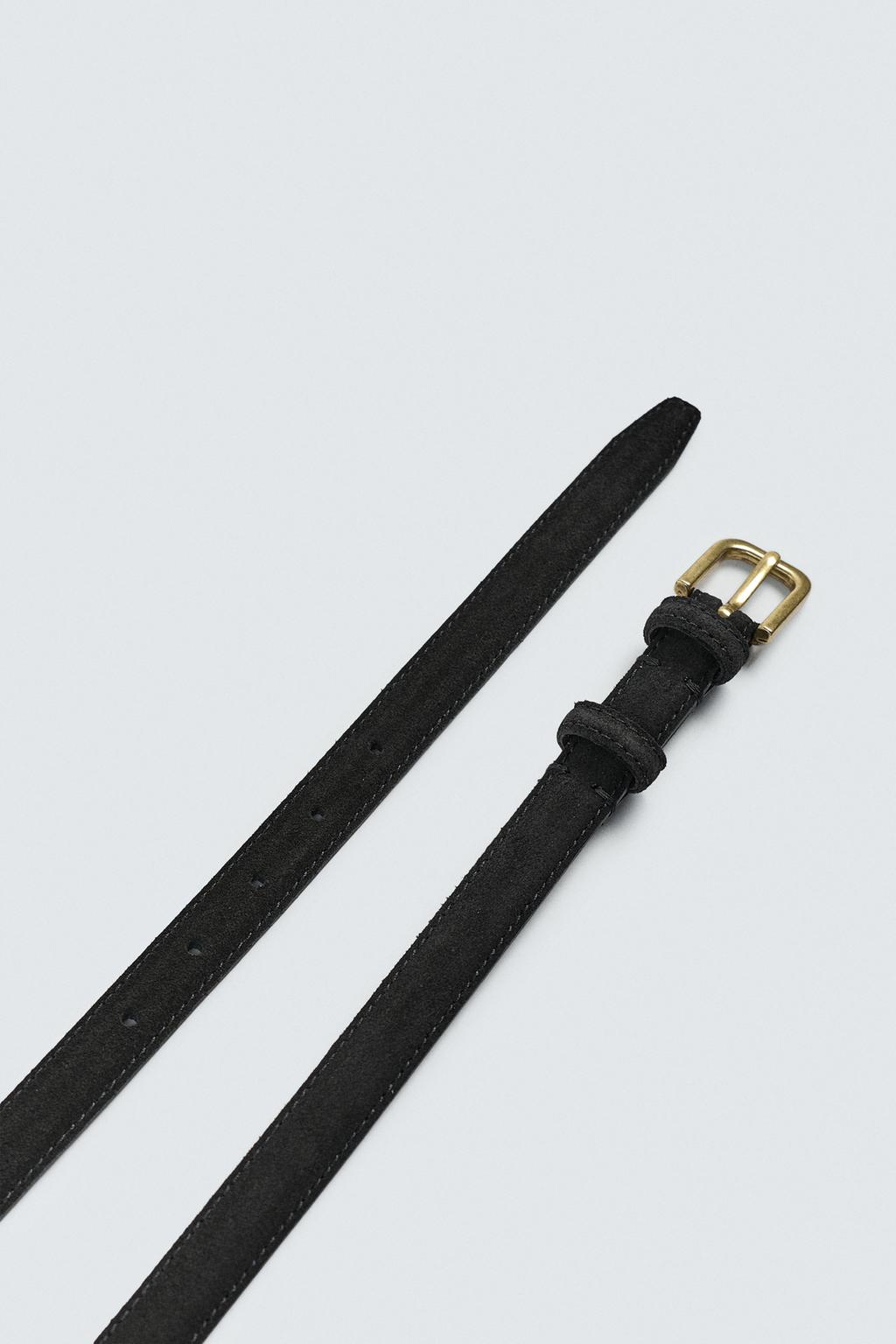 ЗАМШЕВЫЙ КОЖАНЫЙ РЕМЕНЬ - лимитированная серия