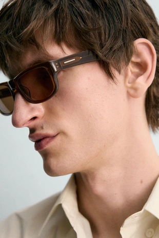 Прямоугольные солнцезащитные очки лимитированная серия- Заказать в России