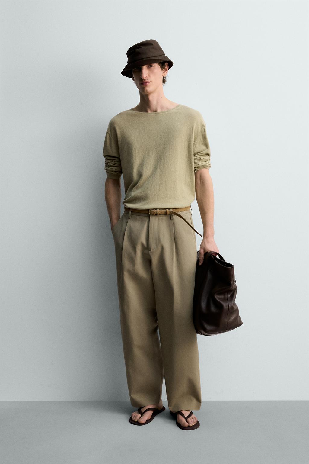 ЛЕГКИЙ СВИТЕР ИЗ ХЛОПКА И ЛЬНА лимитированная серия