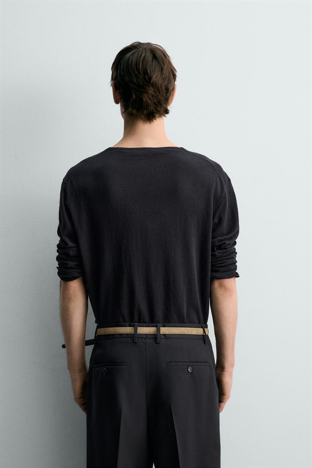 ЛЕГКИЙ СВИТЕР ИЗ ХЛОПКА И ЛЬНА лимитированная серия