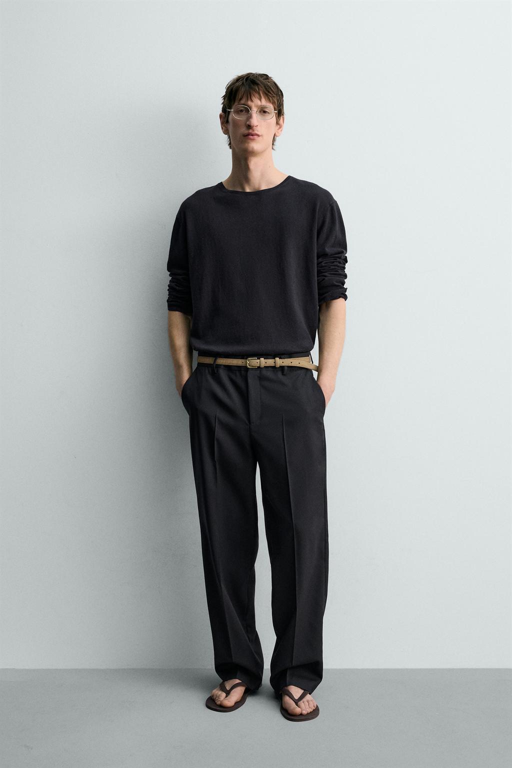 ЛЕГКИЙ СВИТЕР ИЗ ХЛОПКА И ЛЬНА лимитированная серия