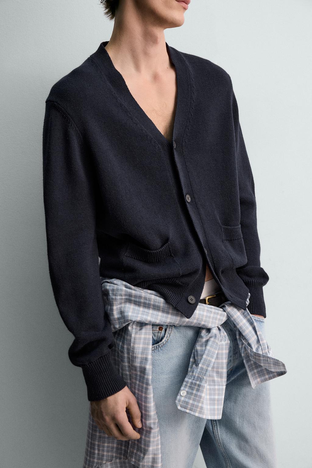 КАРДИГАН ИЗ ХЛОПКА И ЛЬНА лимитированная серия