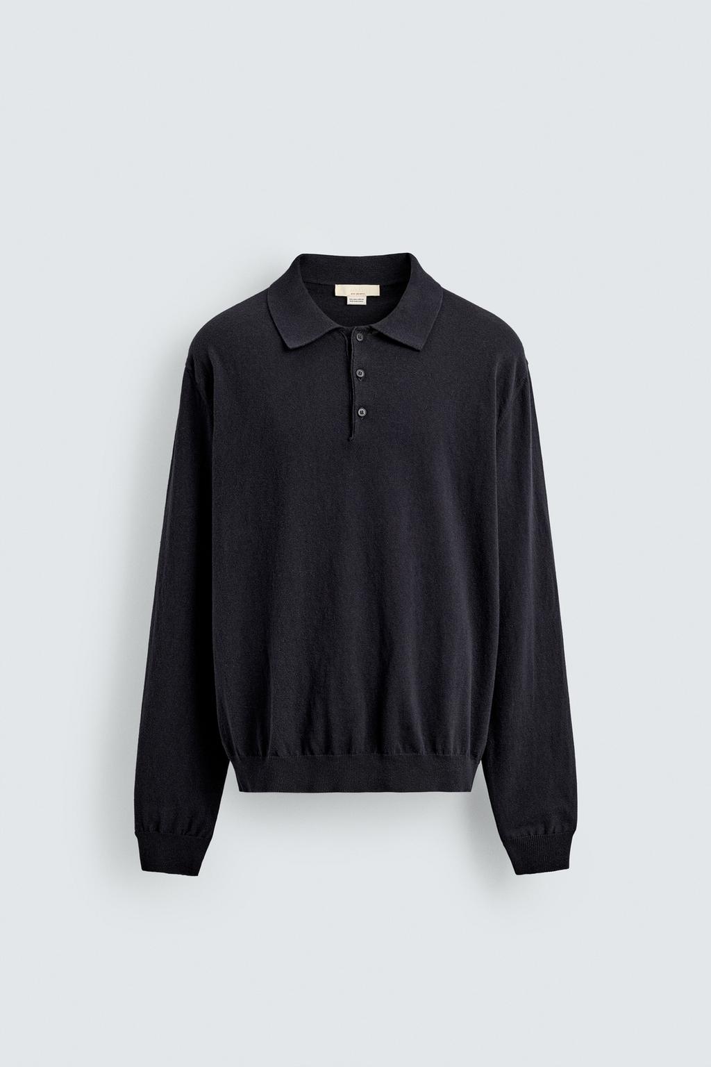 ТРИКОТАЖНОЕ ПОЛО ИЗ ХЛОПКА И ЛЬНА - лимитированная серия