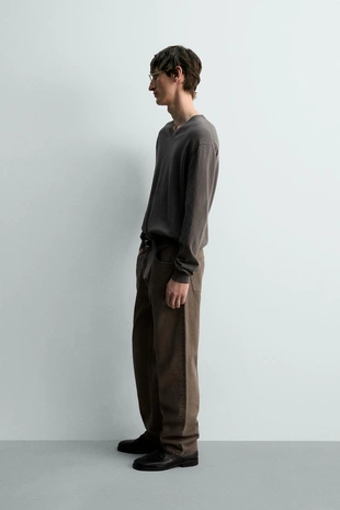 Легкий свитер из хлопка и льна, лимитированная серия- Заказать в России