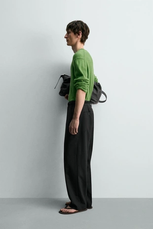 Свитер из хлопка и льна LIMITED EDITION- Заказать в России