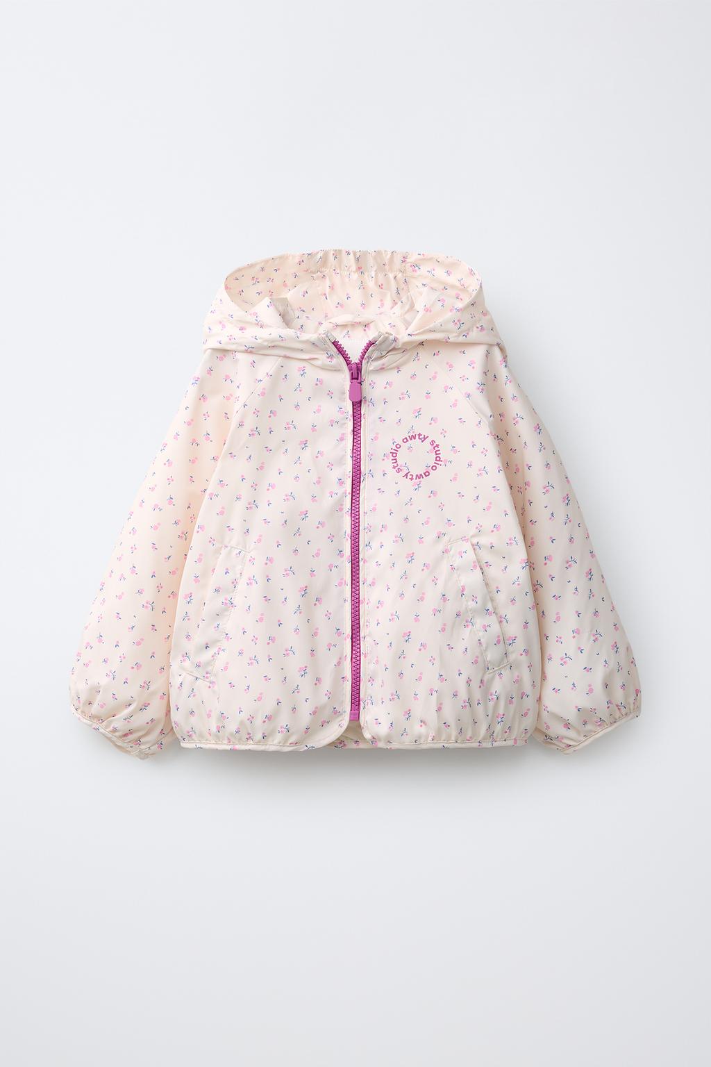 ЛЕГКИЙ ДОЖДЕВИК С ЦВЕТОЧНЫМ ПРИНТОМ WATER REPELLENT