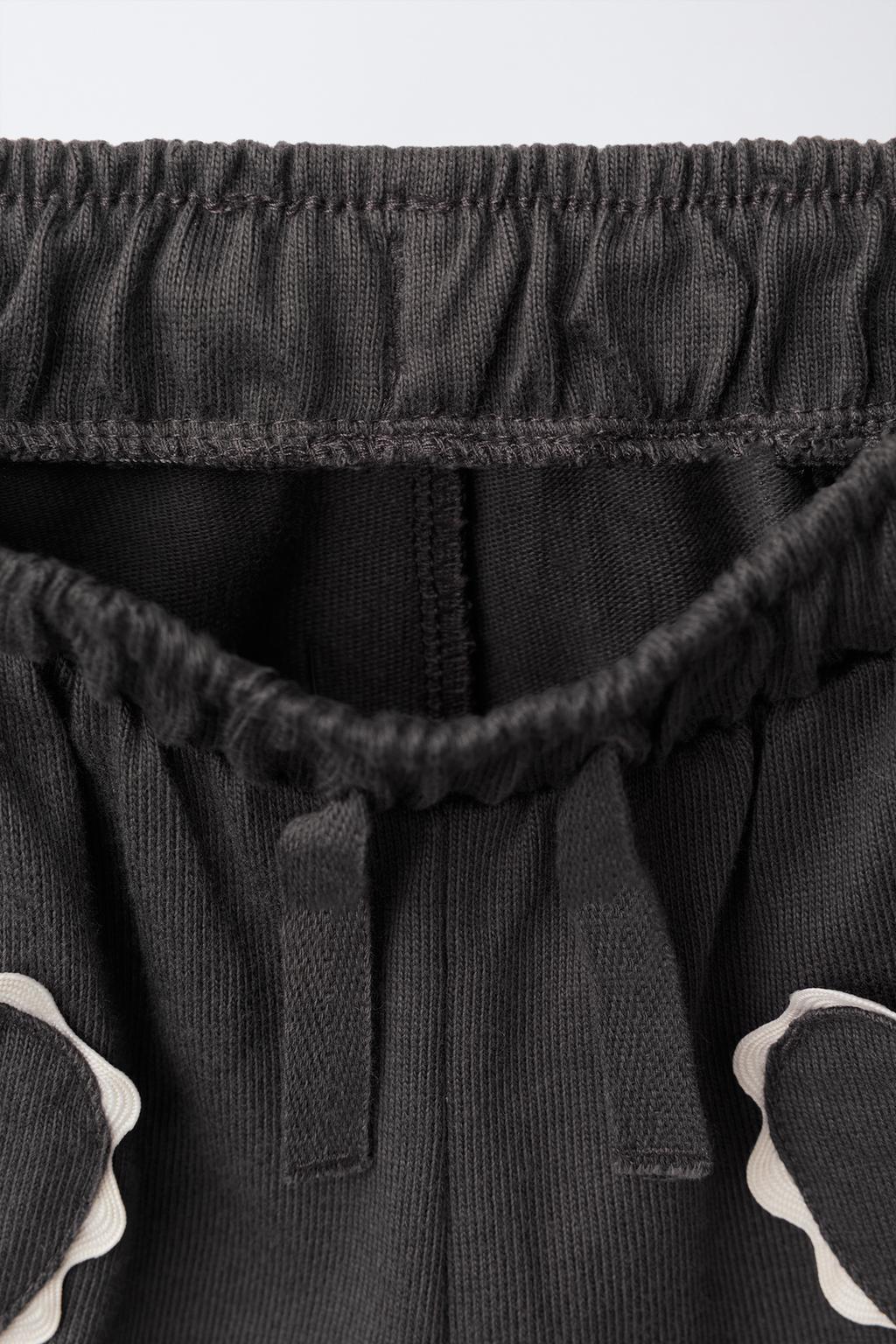 ШОРТЫ-БЕРМУДЫ «СЕРДЦЕ» С ВОЛНИСТЫМ КРАЕМ