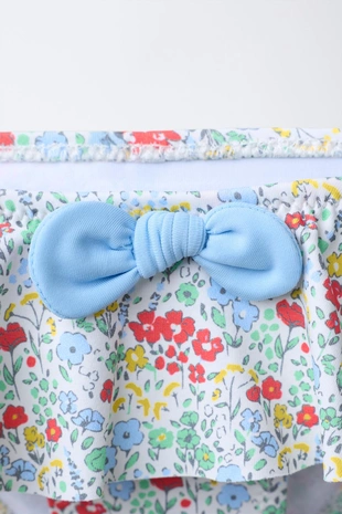 1–6 лет/ трусы с цветочным принтом и воланами- Заказать в России