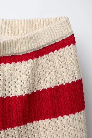 Трикотажные брюки в полоску- Заказать в России