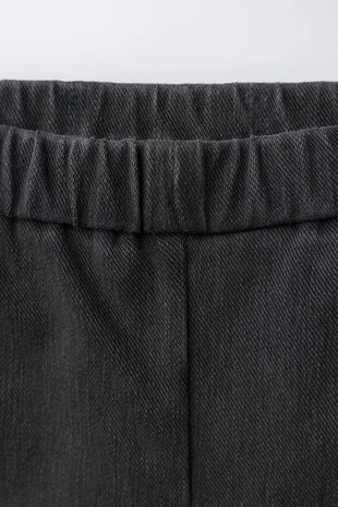 Джинсовые легинсы-велосипедки- Заказать в России