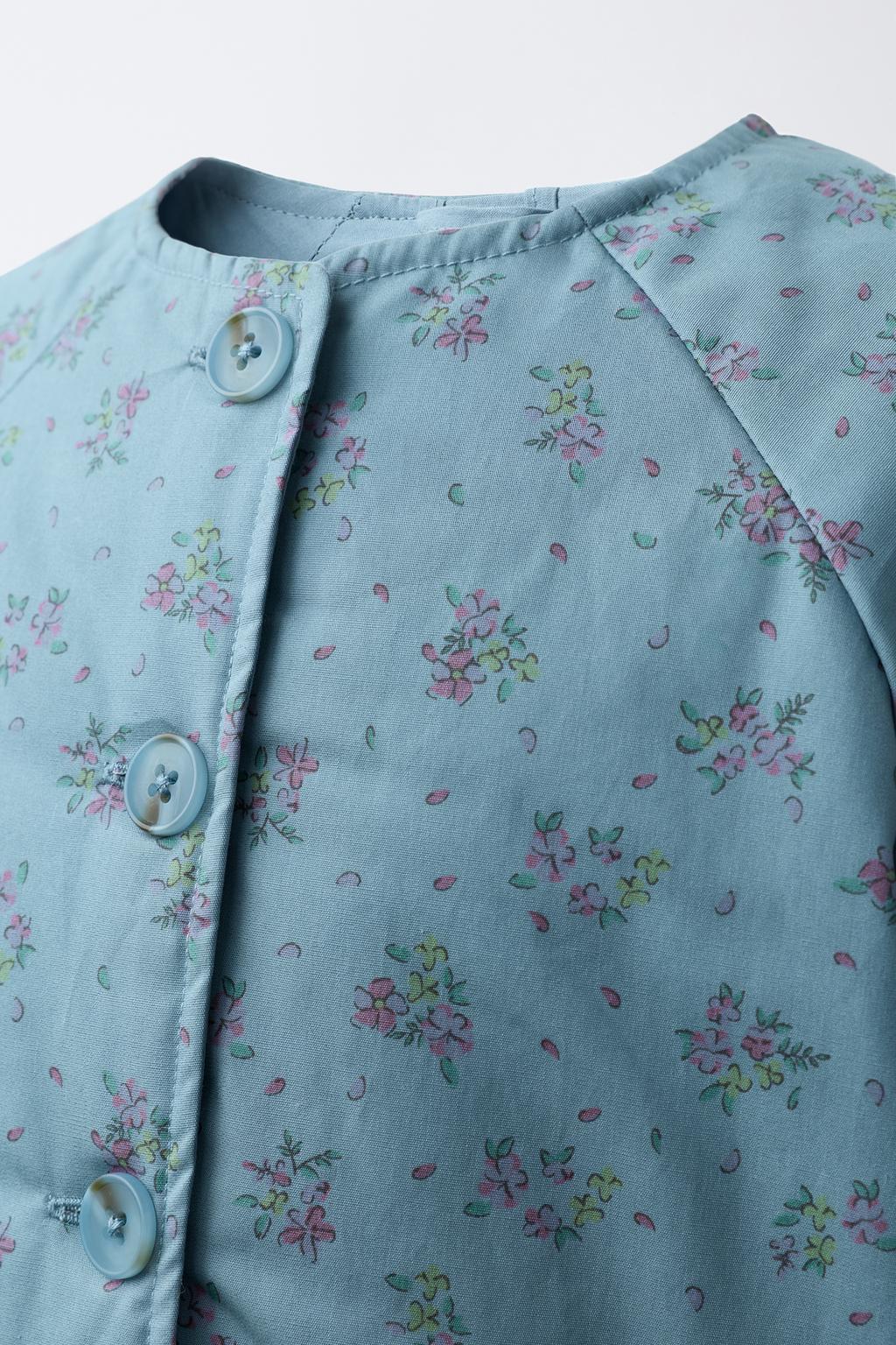 ЖАКЕТ С ЦВЕТОЧНЫМ ПРИНТОМ