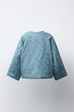 Жакет с цветочным принтом- Заказать в России