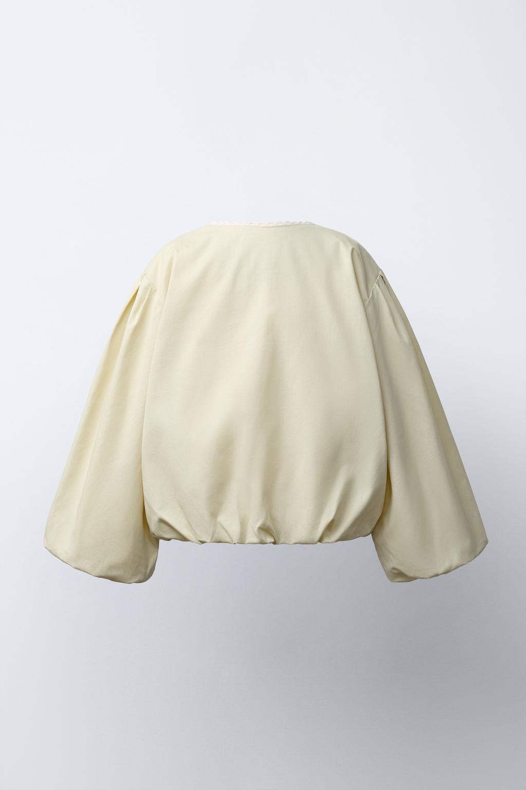 КУРТКА С КРУЖЕВОМ