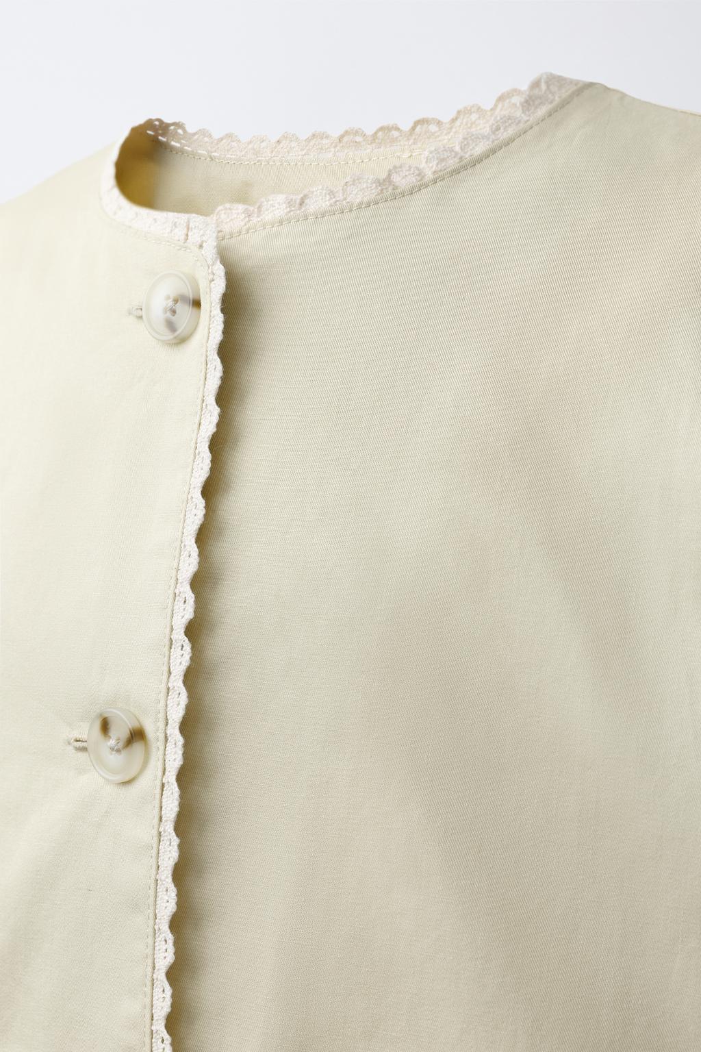 КУРТКА С КРУЖЕВОМ