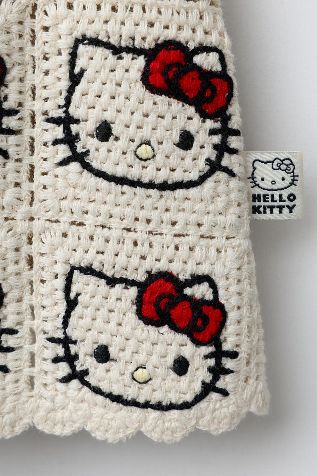 ВЯЗАНОЕ ПЛАТЬЕ HELLO KITTY © SANRIO