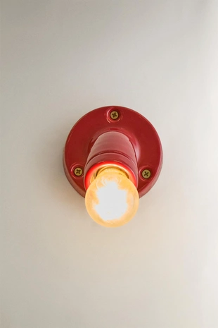 Светильник настенный керамический