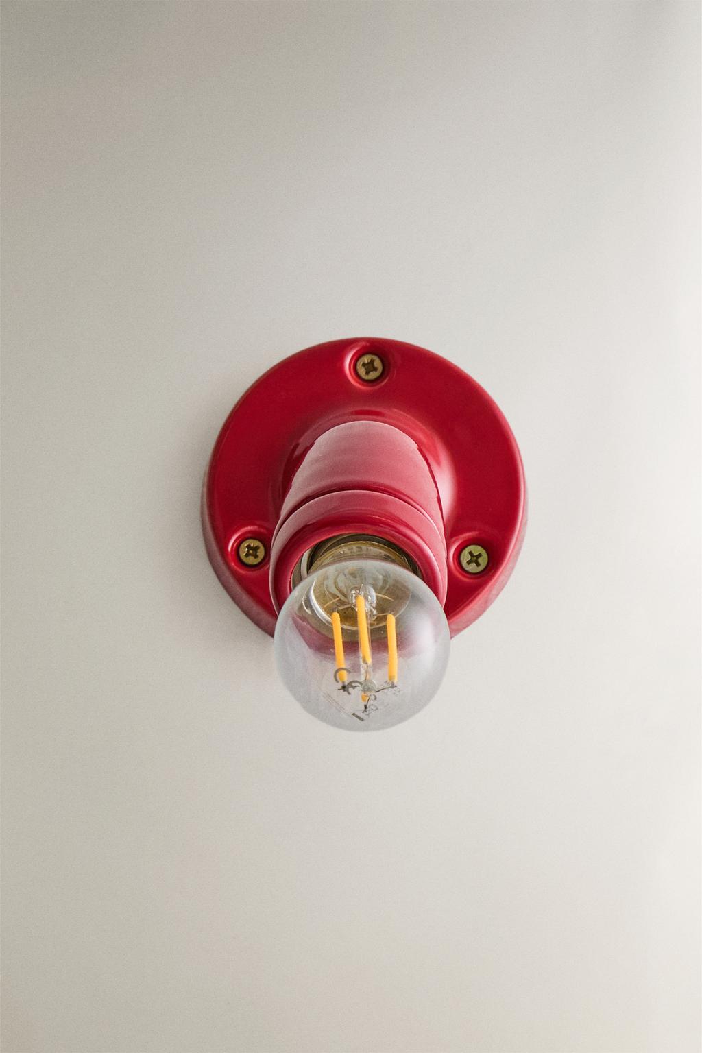 Светильник настенный керамический