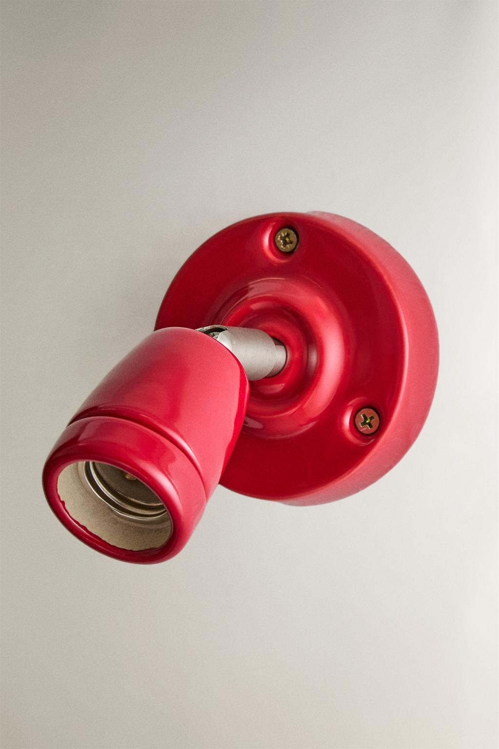 Светильник настенный керамический