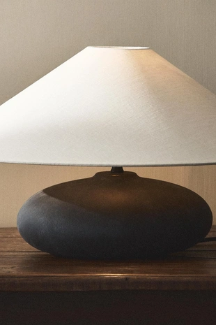 Керамическая настольная лампа- Заказать в России