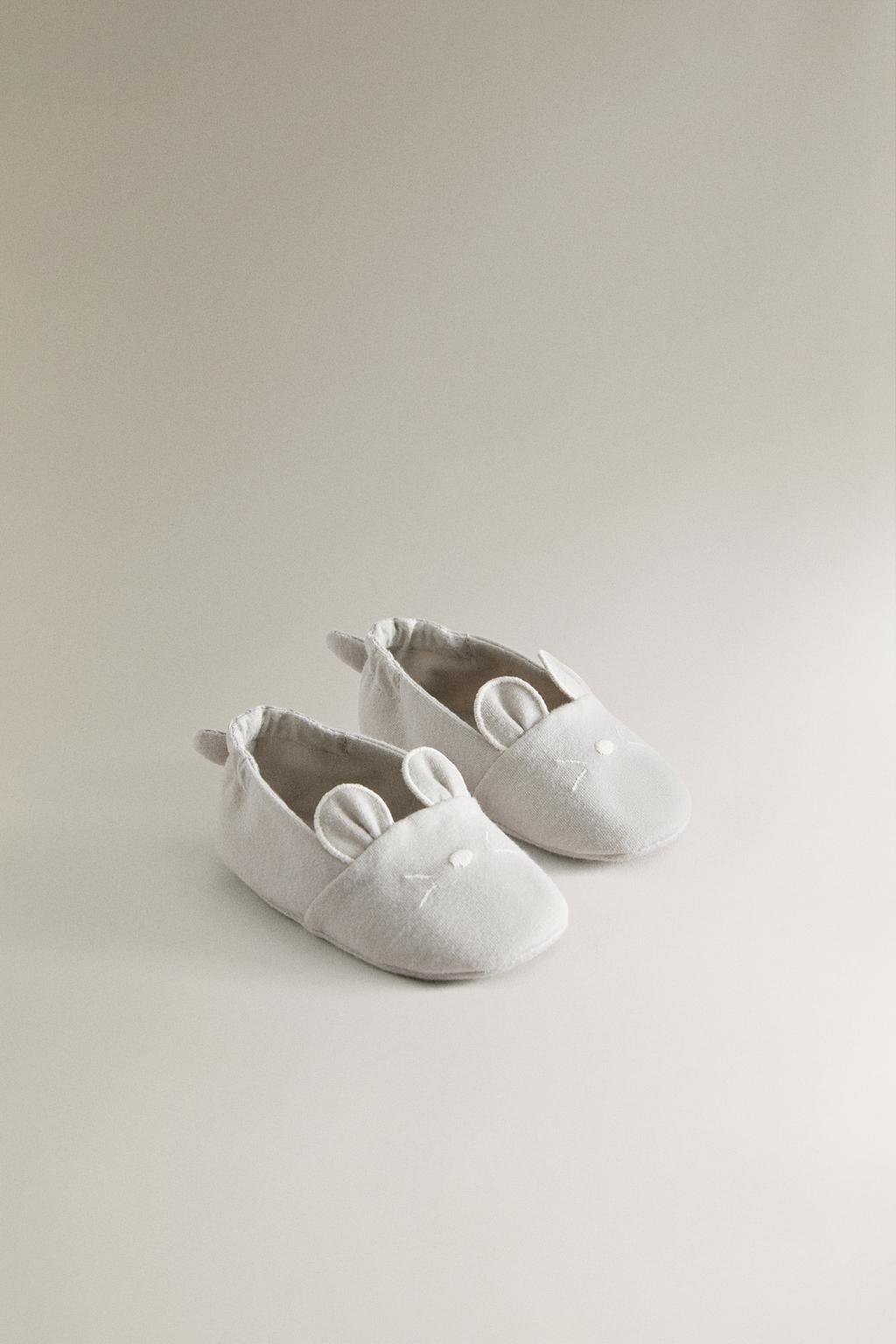 Ботиночки с ушками мышки