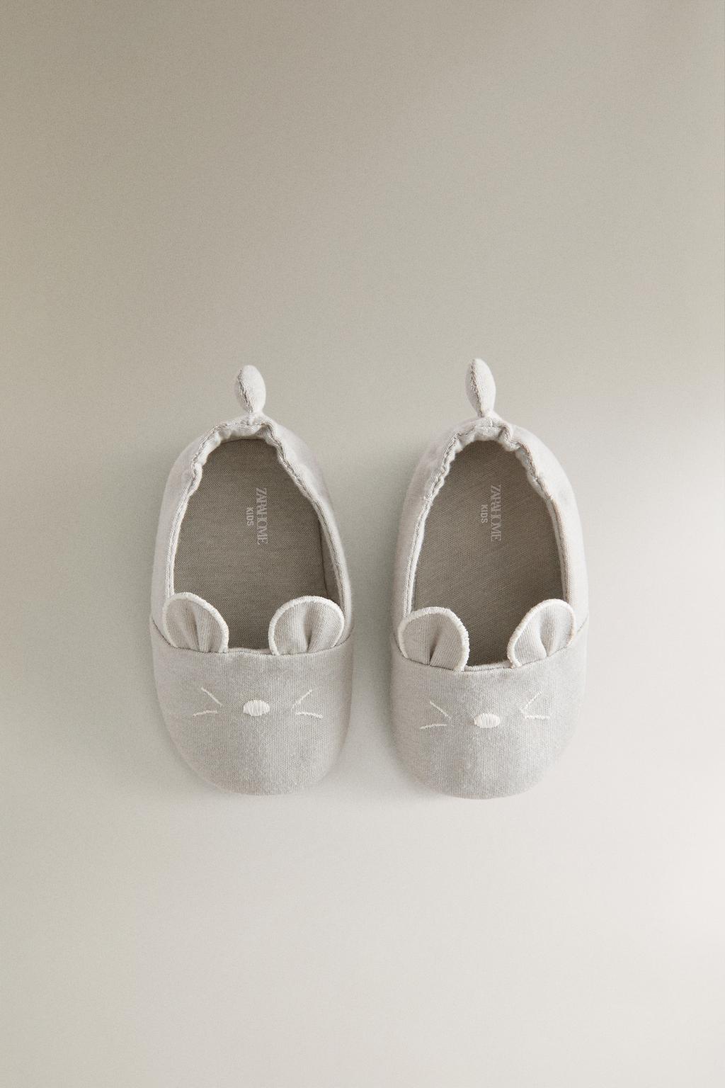 Ботиночки с ушками мышки