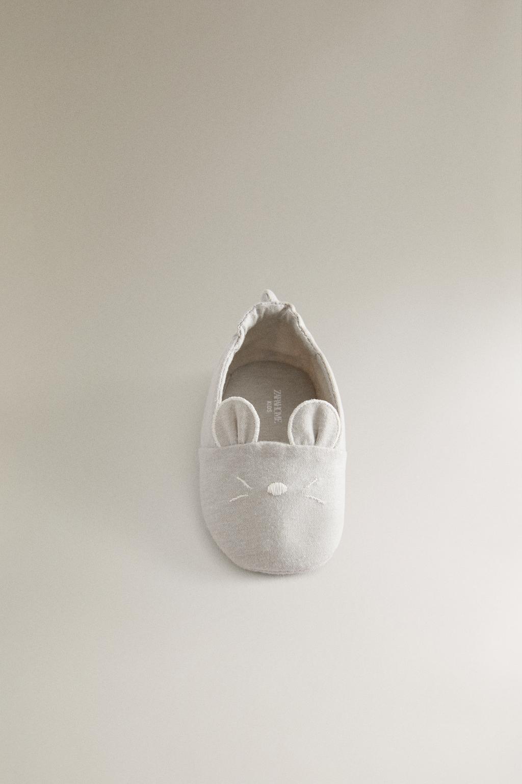 Ботиночки с ушками мышки