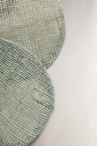 Плетеная салфетка FLOWER RAMIE- Заказать в России