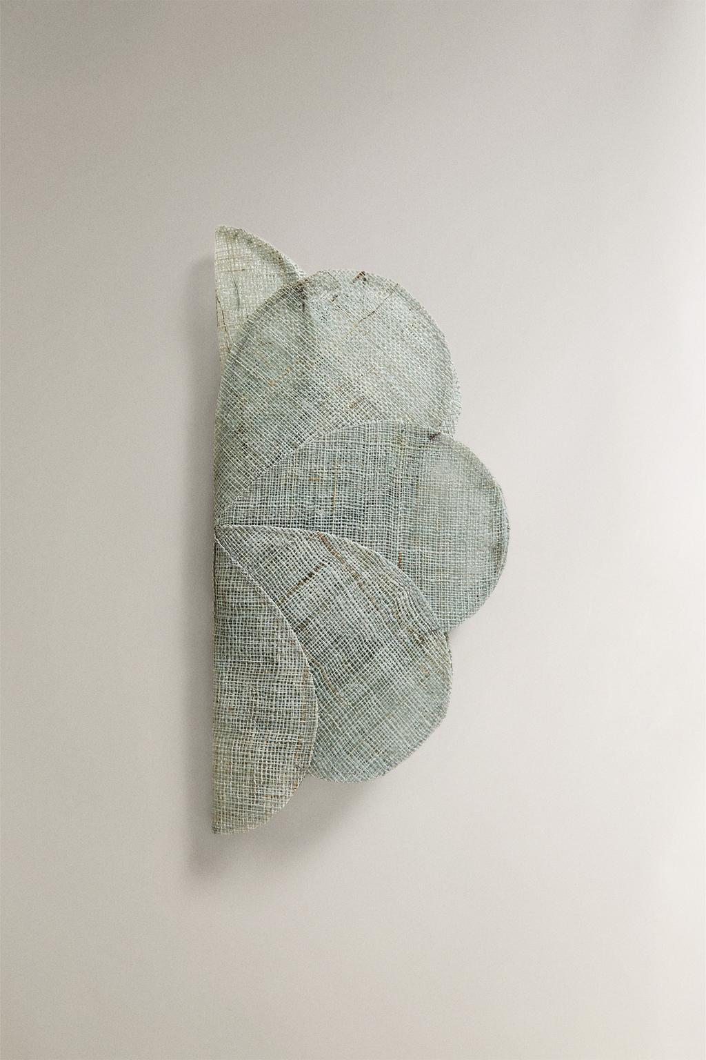 Плетеная салфетка flower ramie