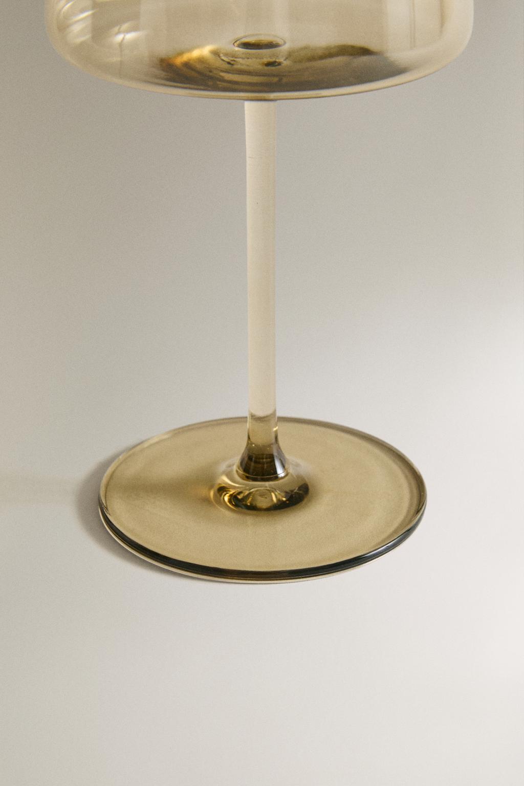 Конический кристаллический бокал для вина