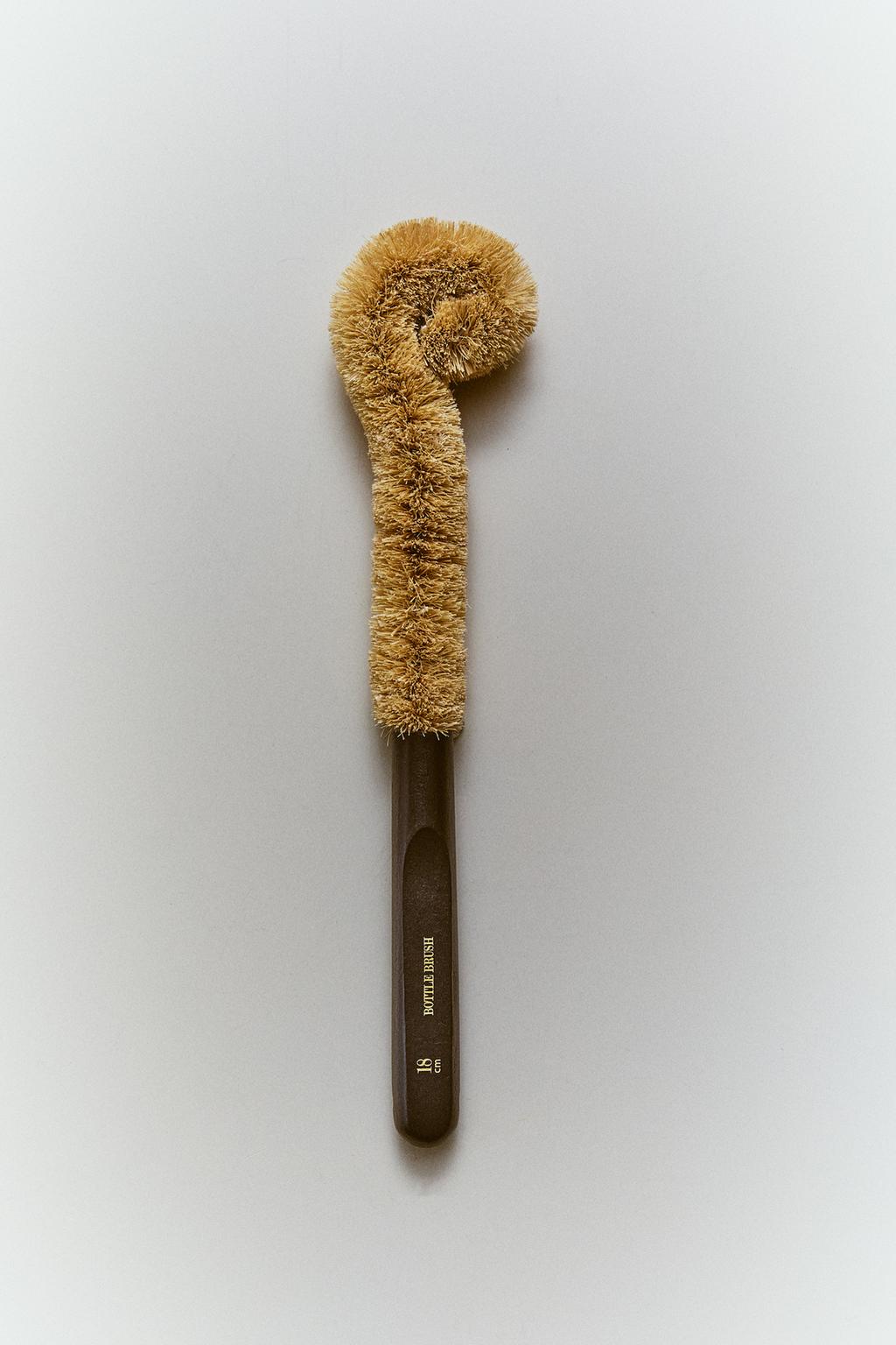 Деревянная щетка для бутылок