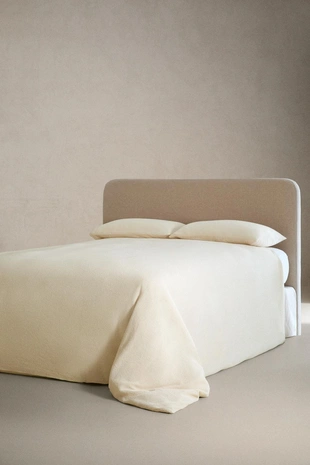 Мини чехол для одеяла из хлопкового вафельного трикотажа